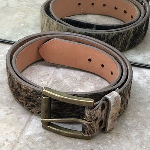 Cowhide belt by BRAVE